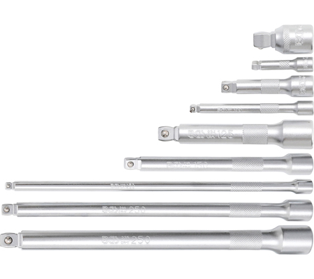 Set de rallonge  1/4-3/8-1/2