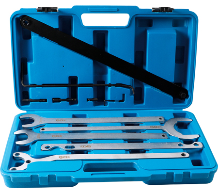 Set waterpomp,vliegwielen,visco-coupler