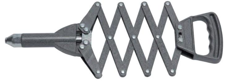 Pince à rivets accordéon 3-6,4mm