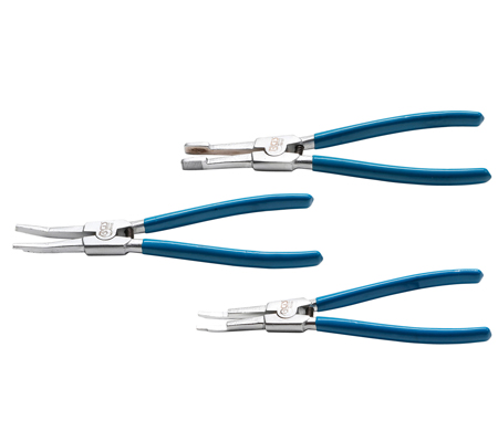 Set de pinces pour circlips sans oreilles