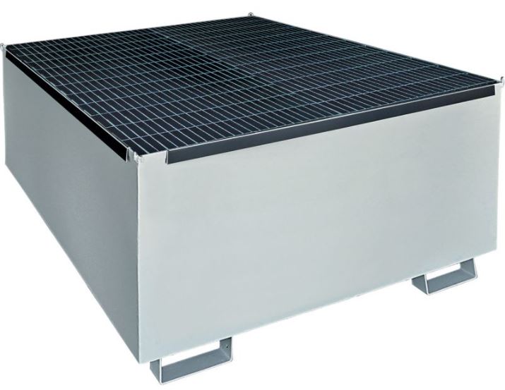 Bacs avec grille: IBC 1720x1450x600mm