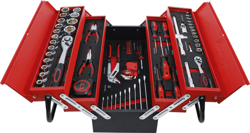 [BGS6056] Coffre à outils 86 pcs.          MI3