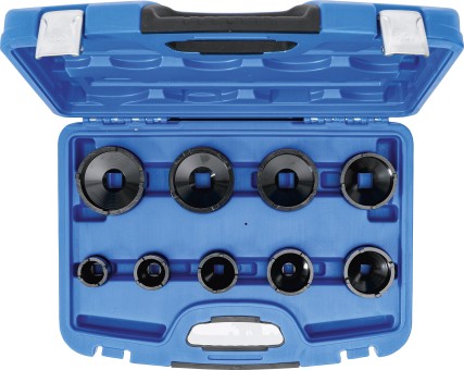 [BGS8337] Groove Nut Socket Set outside taps KM4 - KM12 9 pcs.