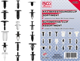 [BGS9041] Assortiment de clips Ford, Mazda 415 pcs