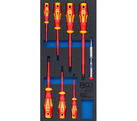 [BGS4037] Module 8-piece VDE Screwdriver Set