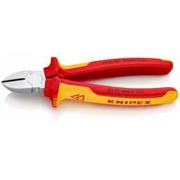 [7006180    KNIPEX] Pince coupante 180mm 1000V