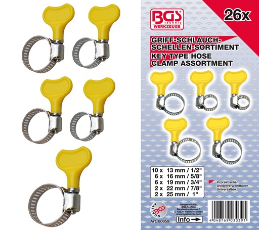 [BGS80859] Colliers assort. 26 pcs