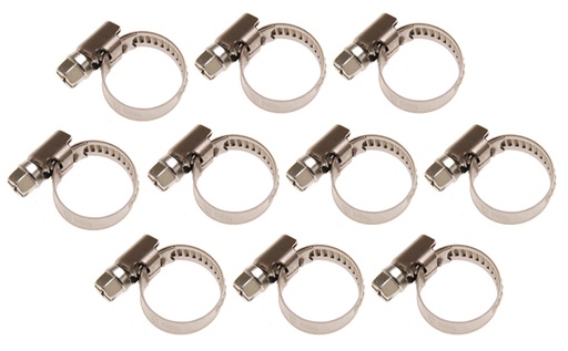 [BGS8095-10x16] Colliers inox 10x16 mm 10 pcs