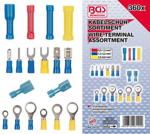 [BGS14110] Cosses 360 Pcs