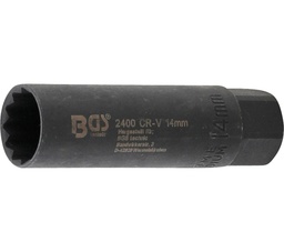 [BGS2400] Douille bougies 14 mm 3/8 x 65mm