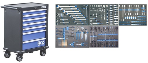 [BGS4204246] Servante 7 tiroirs avec 265 outils