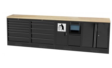 [SPUSS201W] USA Workshop serie Hout L 3,4m x 1,04m x 62 cm