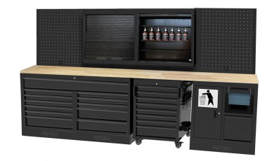 [SPUSS206W] USA Workshop serie Hout L 3,4m x 1,04m x 62 cm x H 2m