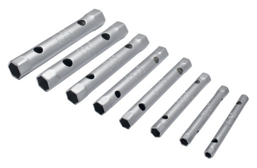 [210S8M] Set buissleutels  8 sleutels 6-22mm