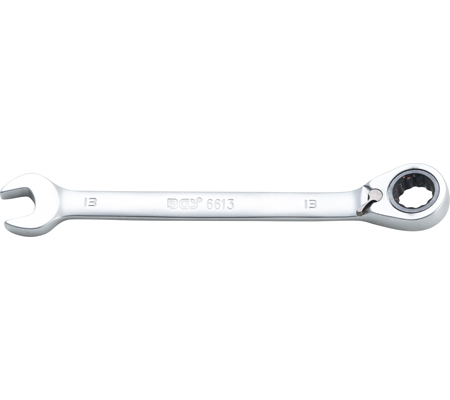 [BGS6613] Ratchet Combination Wrench | reversible | 13 mm