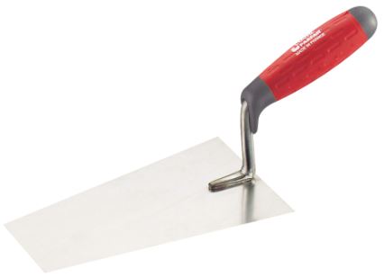 [2111200LP] Truelle carrée 200mm Inox manche soft