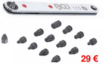 [BGS115SET] Ratel bitshuoder met extra korte bitsen