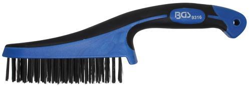 [BGS9316] Brosse métallique manche bi-matière