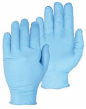 [1-44-520-08] Handschoenen Nitrile blauw maat 8 (100 st.).