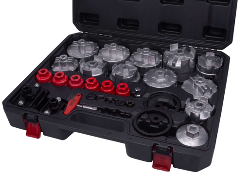 [44854-WW]  4 GENERATIE  32-Delige Oliefiltersleutelset voor Europese & Japanse auto's 