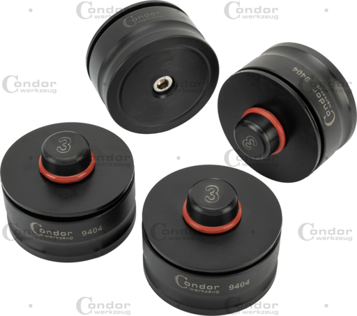 [9404P] SET VAN 4 RUBBERS TESLA