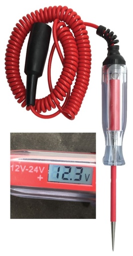 [1126-1-WW] Digital spanningstester 12-24V