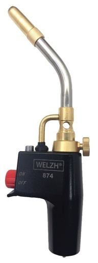 [874-WW] Torche au gaz de poche flamme haute intensité, auto-allumante