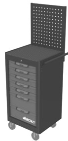 [B7S] Service trolley leeg 7 laden
