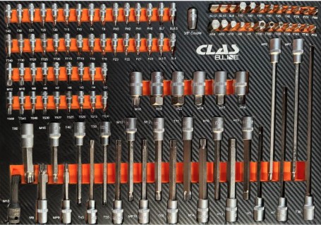 [OS1308BL] Module douilles embouts 102 pièces