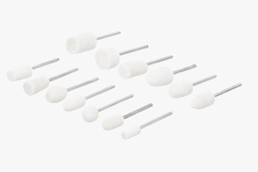 [BGS74532] Polishing Heads Assortment  13 pcs.