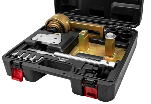 [FORD19] Installation des boulons de culasse & serrage de la poulie de vilebrequin.