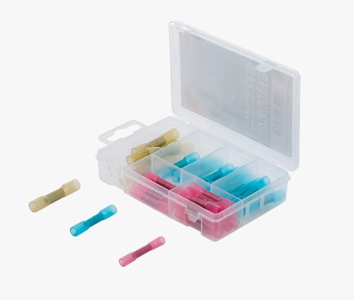 [BGS85221] Connecteurs thermo-rétractables.36 Pcs. 5-6- 7mm