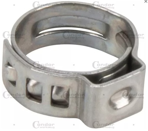 [9314-113P] Colliers de serrage inox 9.6-11.3 mm, 0.5x5 mm 10 pcs