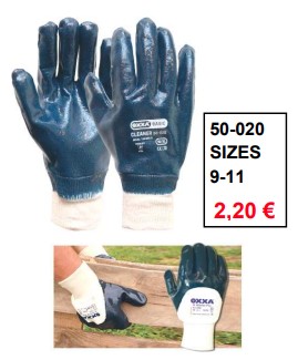 [51-020-10] 50-020-10 Gants Allround NBR