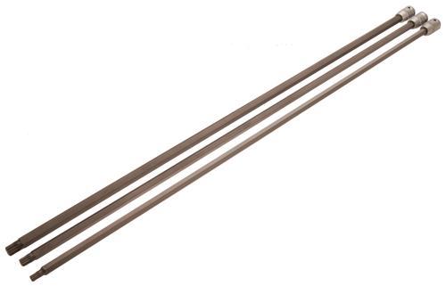 [BGS4224] Set de 3 douilles 1/2" XZN 800 mm M8-10-12