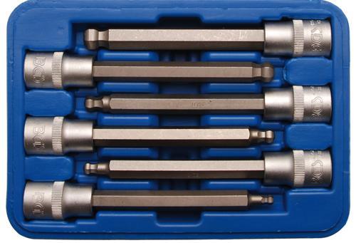 [BGS4258] Douilles allen longues avec boule 5-12mm