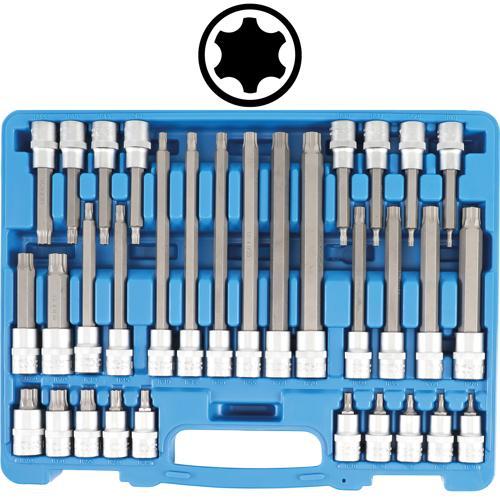[BGS5190] Jeu de douilles 1/2" TP (pour Torx Plus) TP20 - TP70
