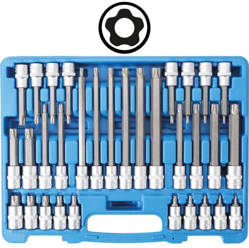 [BGS5191] Jeu de douilles 1/2" TTP (pour Torx Plus) TP20 - TP70