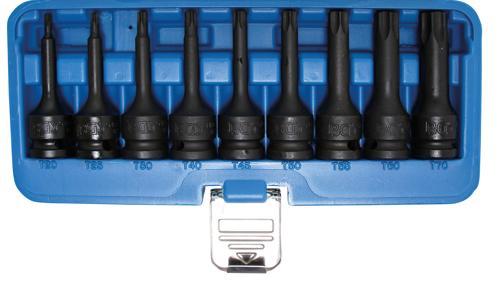 [BGS5480] Set de douilles à choc T20-T70, 1/2"