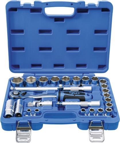 [BGS2216] Boîte de douilles 1/2", en pouces 27 pcs