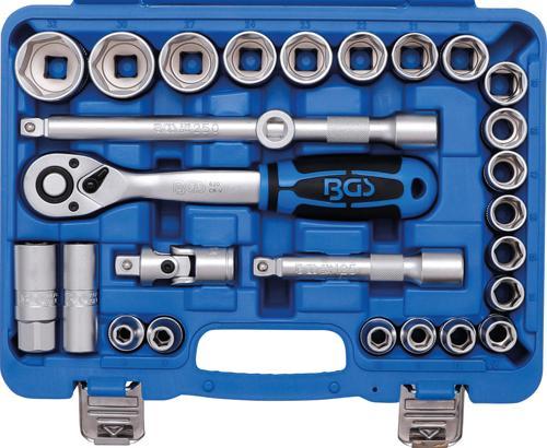 [BGS2224] Boîte de douilles 1/2", 8-32mm 27 pcs