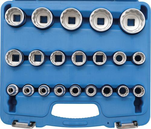 [BGS2267] Boîte de douilles 1/2 12 pans 8-36 mm 21 pcs