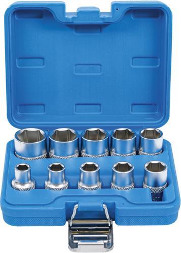 [BGS2434] Boîte de douilles 1/2" en pouces 10 pcs
