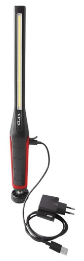 [OE0143R] Baladeuse rechar. ultra fine . variateur . rouge