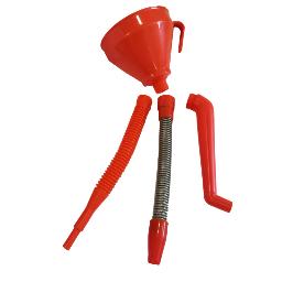 [MA7216B2] Entonnoir rouge 160+flexible INOX
