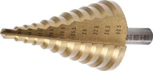 [BGS1615] Getrapte boor 6-40,5 mm