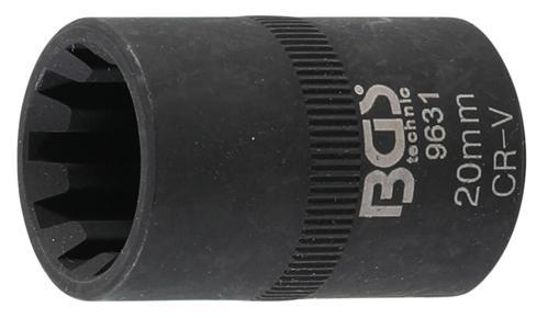 [BGS9631] Dop 3/8 20mm 10 kant