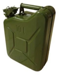 [BJ1000] Jerrycan HD vert - 10L métal