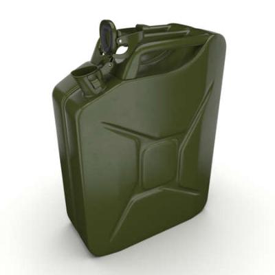 [BJ2000] Jerrycan kaki - 20L métal