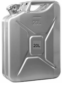 [BJ2000GR] Jerrycan Gris - 20L métal